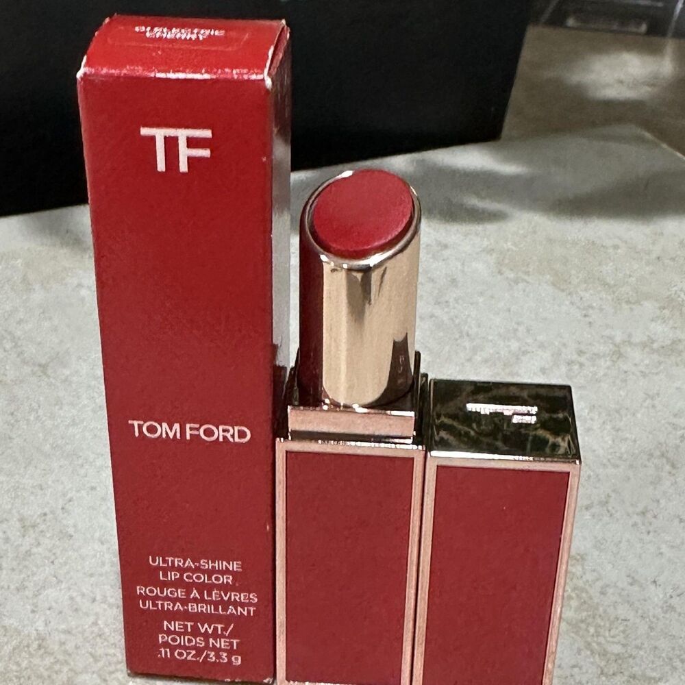 Tom Ford Ultra-Shine Lip Color 01 Electric Cherry Lipstick Red 0.11 oz 3.3 g